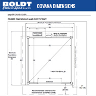 Covana Dimensions
